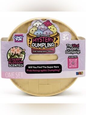 RMS Crazy Fun Mystery Dumpling Pink Holographic Edition - Cherry Blossom Scented